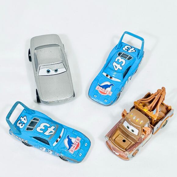 Disney Pixar Cars Lot of 10 Diecast Metal Mixed Character Car Toys McQueen - Picture 6 of 15